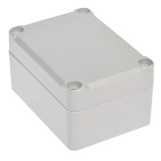 RS PRO Grey Lid ABS Hermetically Sealed Enclosure IP65 IK09 36.8 mm x 70 mm x 50 mm 186-2267