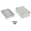 RS PRO Grey Lid ABS Hermetically Sealed Enclosure IP65 IK09 36.8 mm x 70 mm x 50 mm 186-2267