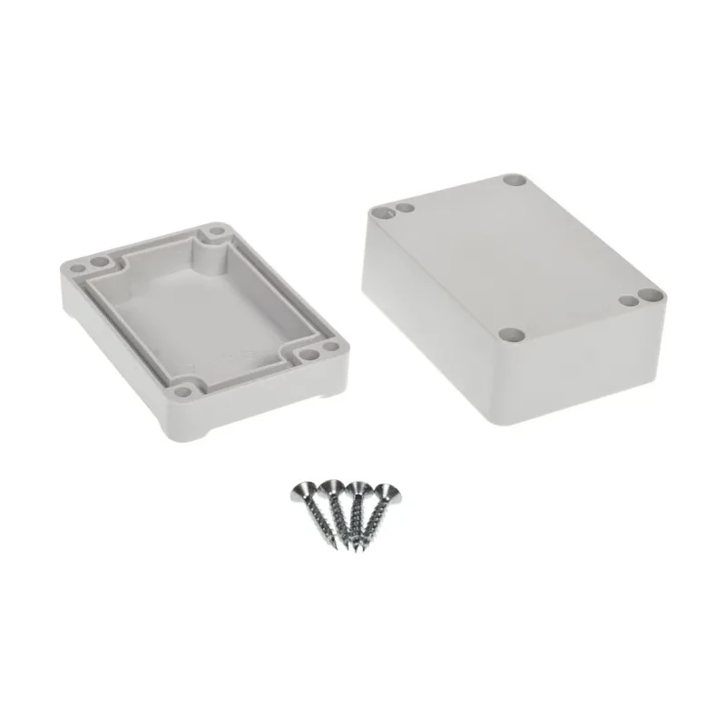 RS PRO Grey Lid ABS Hermetically Sealed Enclosure IP65 IK09 36.8 mm x 70 mm x 50 mm 186-2267