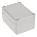 RS PRO Grey Lid ABS Hermetically Sealed Enclosure IP67 IK09 36.8 mm x 70 mm x 50 mm 186-2268