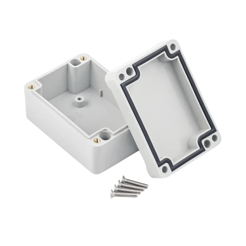 RS PRO Grey Lid ABS Hermetically Sealed Enclosure IP67 IK09 36.8 mm x 70 mm x 50 mm 186-2268