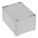 RS PRO Grey Lid ABS Hermetically Sealed Enclosure IP67 IK09 36.8 mm x 70 mm x 50 mm 186-2268