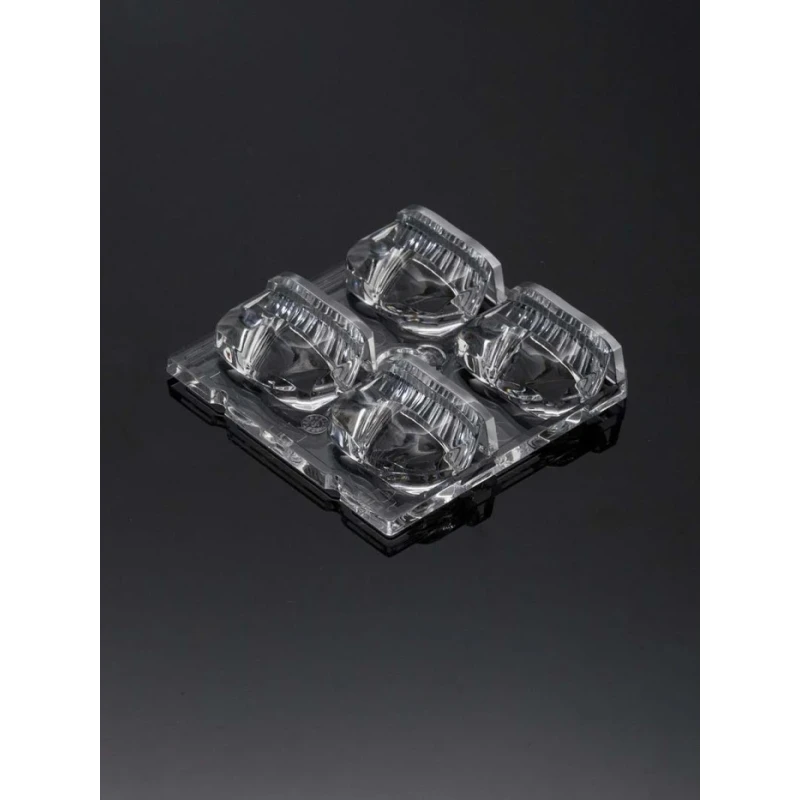 Ledil Strada Series 4-Way LED Lens Square, Asymmetric Emission, Polymethyl Methacrylate C16181_STRADA-2X2-ME-N