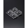 Ledil Strada Series 4-Way LED Lens Square, Asymmetric Emission, Polymethyl Methacrylate C16181_STRADA-2X2-ME-N