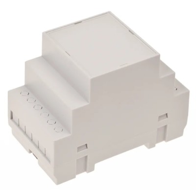 RS PRO Modular ABS DIN Rail Enclosure Enclosure Type with Dimensions 65 mm Height, 52.5 mm Length, 90 mm Width 186-2294