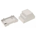 RS PRO Modular ABS DIN Rail Enclosure Enclosure Type with Dimensions 65 mm Height, 52.5 mm Length, 90 mm Width 186-2294