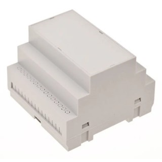 RS PRO Modular ABS DIN Rail Enclosure Type 65.4mm Height 87.5mm Length 90mm Width 186-2296