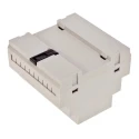 RS PRO Modular ABS DIN Rail Enclosure Type 65.4mm Height 87.5mm Length 90mm Width 186-2296