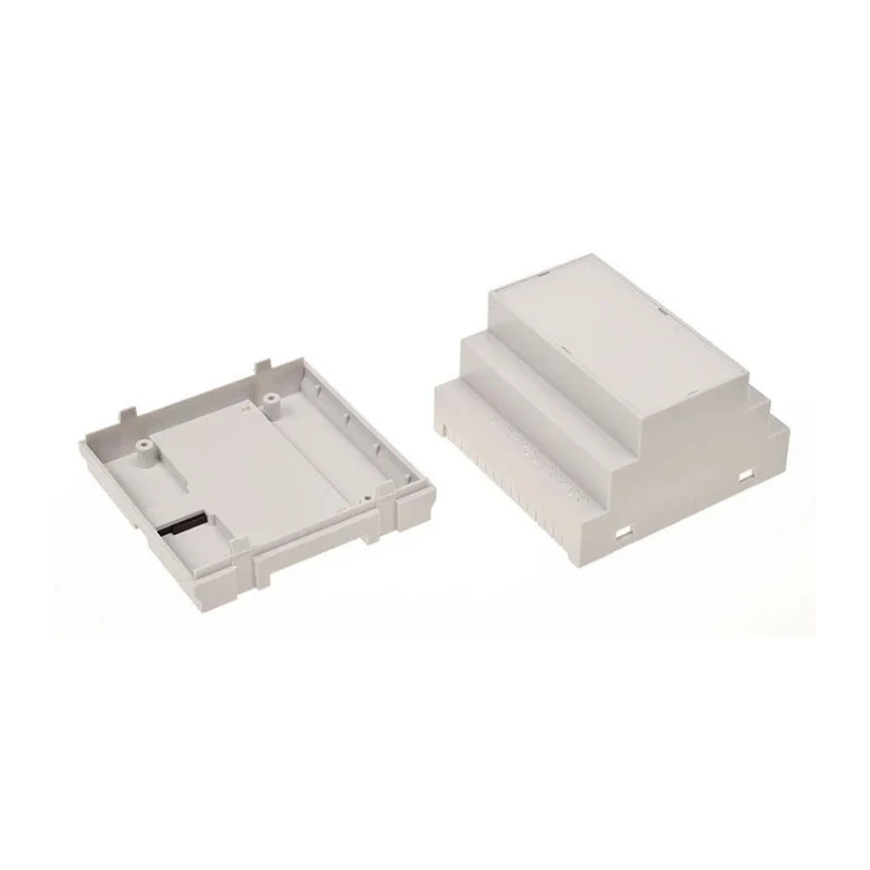 RS PRO Modular ABS DIN Rail Enclosure Type 65.4mm Height 87.5mm Length 90mm Width 186-2296