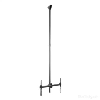 StarTech.com Floor to Ceiling Monitor Mount Black VESA 200x200 to 600x400 mm 3.2m Height FPCEILPTBLP