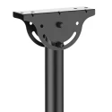 StarTech.com Floor to Ceiling Monitor Mount Black VESA 200x200 to 600x400 mm 3.2m Height FPCEILPTBLP