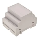 RS PRO Modular Enclosure ABS DIN Rail Enclosure 70 mm Length 90 mm Width 65.1 mm Height 186-2295
