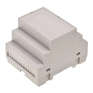 RS PRO Modular Enclosure ABS DIN Rail Enclosure 70 mm Length 90 mm Width 65.1 mm Height 186-2295