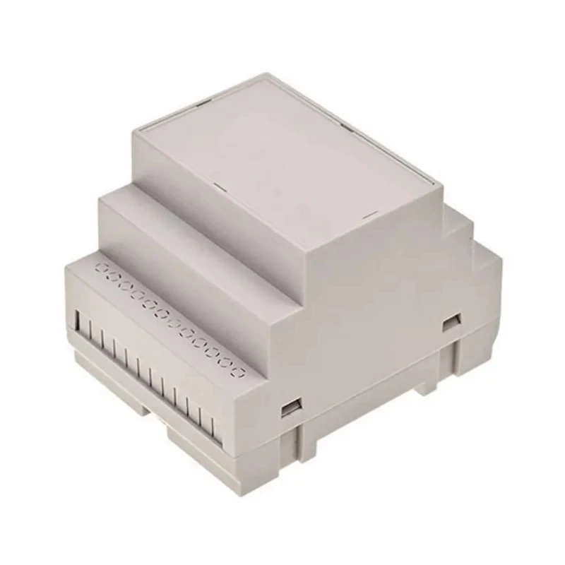 RS PRO Modular Enclosure ABS DIN Rail Enclosure 70 mm Length 90 mm Width 65.1 mm Height 186-2295