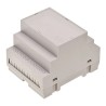 RS PRO Modular Enclosure ABS DIN Rail Enclosure 70 mm Length 90 mm Width 65.1 mm Height 186-2295