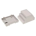 RS PRO Modular Enclosure ABS DIN Rail Enclosure 70 mm Length 90 mm Width 65.1 mm Height 186-2295