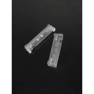 Ledil Linnea Series Rectangular Clear Polycarbonate Switch Cap 40mm x 6.02mm x 9.5mm F15856_LINNEA-END-MS