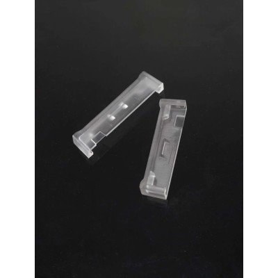 Ledil Linnea Series Rectangular Clear Polycarbonate Switch Cap 40mm x 6.02mm x 9.5mm F15856_LINNEA-END-MS