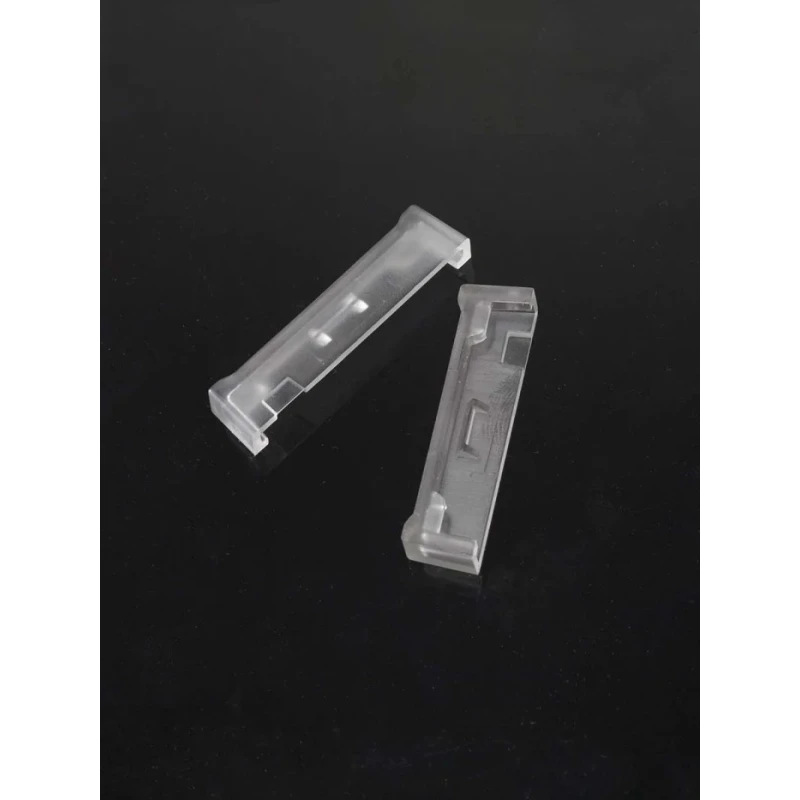 Ledil Linnea Series Rectangular Clear Polycarbonate Switch Cap 40mm x 6.02mm x 9.5mm F15856_LINNEA-END-MS