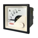 RS PRO Analogue Panel Ammeter 40 A AC, 45 mm x 45 mm, 1 % Moving Iron 186-2424