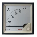 RS PRO Analogue Panel Ammeter AC 80 A, 92 mm x 92 mm, 1% Accuracy Moving Iron 186-2469