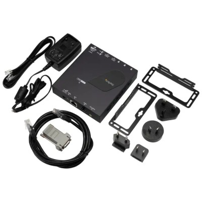 StarTech.com 1 Port HDMI over IP HDMI Receiver 18W Power Consumption 3840 x 2160 Maximum Resolution ST12MHDLAN4R