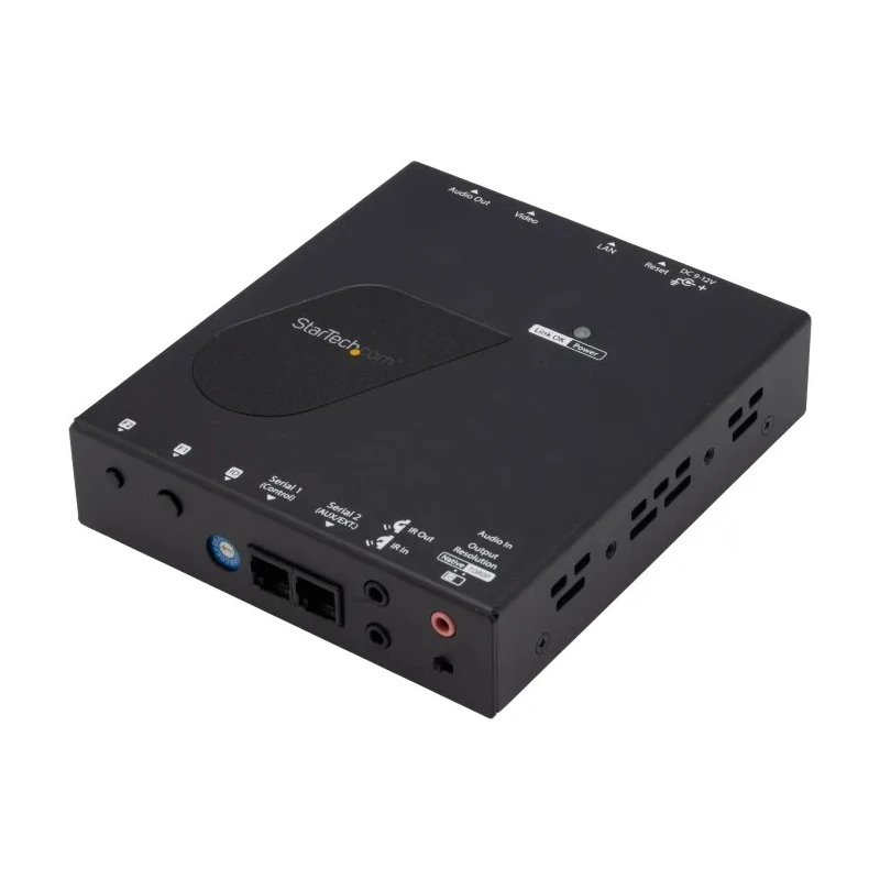 StarTech.com 1 Port HDMI over IP HDMI Receiver 18W Power Consumption 3840 x 2160 Maximum Resolution ST12MHDLAN4R
