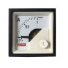 RS PRO Analogue DC Voltmeter 45 mm x 45 mm Panel Mount 15mV to 600V Nominal Range 1% Accuracy 186-2477