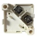 RS PRO Analogue Panel Ammeter DC 20 mA, 45 mm x 45 mm, 1% Accuracy, Moving Coil 186-2476