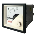 RS PRO Analogue Panel Ammeter 20 A AC, 45 mm x 45 mm, 1 % Meter Accuracy, Moving Iron 186-2422