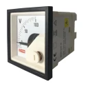 RS PRO 45mm x 45mm DC Analogue Voltmeter with Knife-Edge Pointer 186-2485