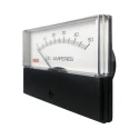 HOBUT RS PRO DC Analogue Panel Ammeter, 76 mm x 74 mm, ±1.5 % Accuracy, High Torque Pivot and Jewel Moving Coil and 186-2530