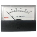 RS PRO Analogue Panel Ammeter 50 A DC, 76 mm x 74 mm Cutout, ±1.5% Accuracy, High Torque Pivot and Jewel Moving 186-2531