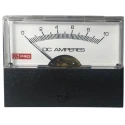 RS Pro Analogue Panel Ammeter 50 A DC, 57 mm x 44 mm, ±1.5 % High Torque Pivot and Jewel Moving Coil and Moving Iron 186-2537