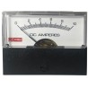 RS Pro Analogue Panel Ammeter 50 A DC, 57 mm x 44 mm, ±1.5 % High Torque Pivot and Jewel Moving Coil and Moving Iron 186-2537