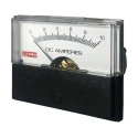 RS Pro Analogue Panel Ammeter 50 A DC, 57 mm x 44 mm, ±1.5 % High Torque Pivot and Jewel Moving Coil and Moving Iron 186-2537