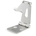 StarTech.com Phone and Tablet Stand Aluminium Multi Angle Tilt Support for Tablet Smartphone USPTLSTND