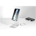 StarTech.com Phone and Tablet Stand Aluminium Multi Angle Tilt Support for Tablet Smartphone USPTLSTND