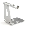 StarTech.com Phone and Tablet Stand Aluminium Multi Angle Tilt Support for Tablet Smartphone USPTLSTND