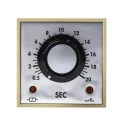 Tempatron FBD Series DIN Rail Panel Mount Timer Relay 2-Contact 230V AC 0.5 to 20 s 1-Function DPDT Switch FBDE20SLP230VAC