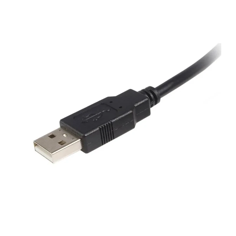 StarTech.com USB 2.0 Male USB 2.0 Type A to Male USB B Cable Black Jacket 1 m USB2HAB1M