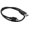 StarTech.com USB 2.0 Male USB 2.0 Type A to Male Mini USB Type B Cable Black 500mm USB2HABM50CM