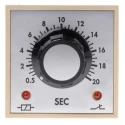 Tempatron FBD Series DIN Rail, Panel Mount Timer Relay, 2-Contact 110V AC, 0.5 to 20 s Time Range FBDE20SLP110VAC