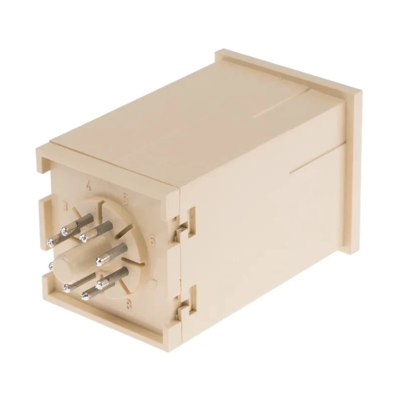 Tempatron FBD Series DIN Rail, Panel Mount Timer Relay, 2-Contact 110V AC, 0.5 to 20 s Time Range FBDE20SLP110VAC