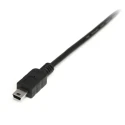 StarTech.com USB 2.0 Male USB 2.0 Type A to Male Mini USB Type B Cable Black 500mm USB2HABM50CM