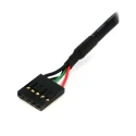 StarTech.com USB Cable 5 Way Female IDC to 5 Way Female 5-Pin IDC, 457.2 mm USBINT5PIN