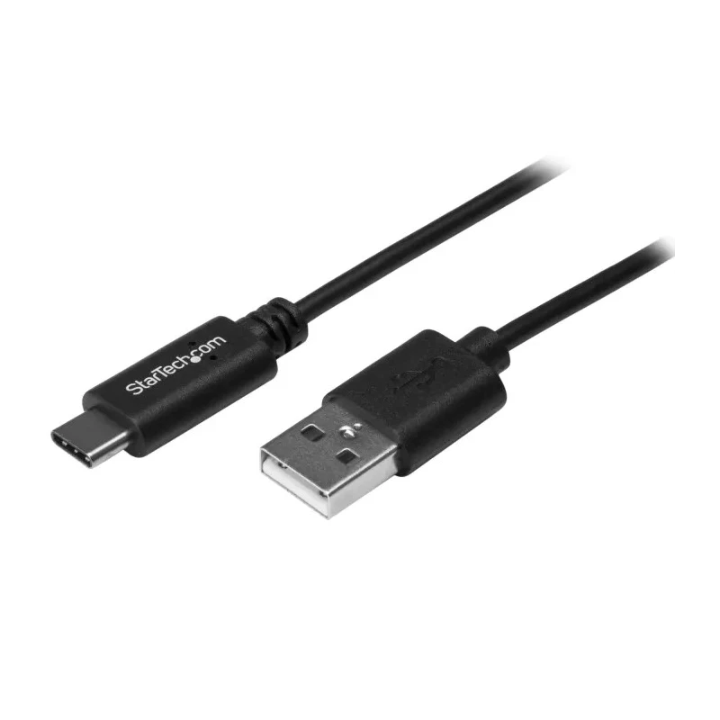 StarTech.com USB 2.0 Male USB Type A to Male USB Type C Cable Black 2m USB2AC2M