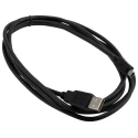 StarTech.com USB 2.0 Male USB 2.0 Type A to Male Mini USB Type B Cable, Black, 2m USB2HABM2M