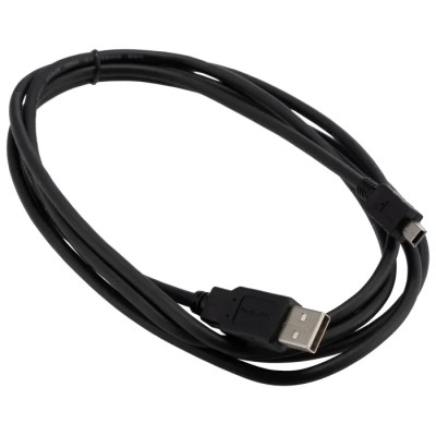 StarTech.com USB 2.0 Male USB 2.0 Type A to Male Mini USB Type B Cable, Black, 2m USB2HABM2M