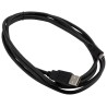 StarTech.com USB 2.0 Male USB 2.0 Type A to Male Mini USB Type B Cable, Black, 2m USB2HABM2M